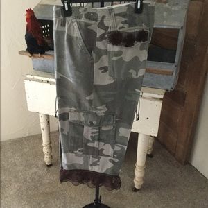 Repurposed camo pants